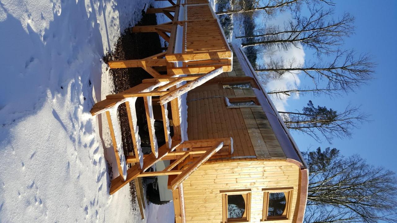 Ma roulotte sous les chênes- Au naturel Raon-aux-Bois Extérieur photo