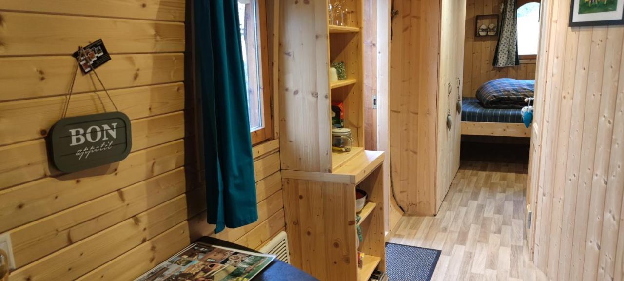 Ma roulotte sous les chênes- Au naturel Raon-aux-Bois Extérieur photo