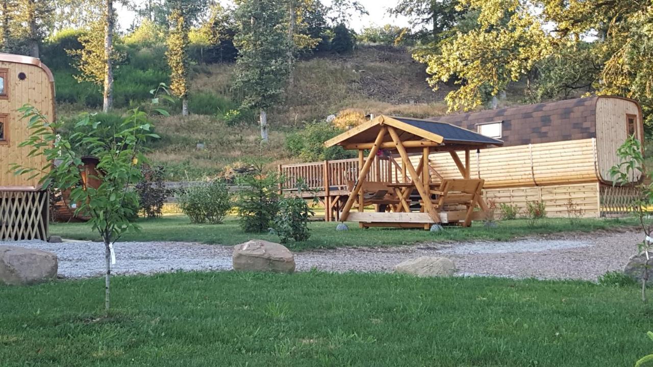 Ma roulotte sous les chênes- Au naturel Raon-aux-Bois Extérieur photo